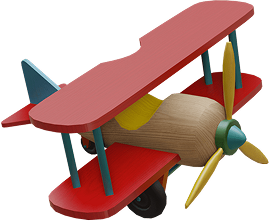 toy propeller plane
